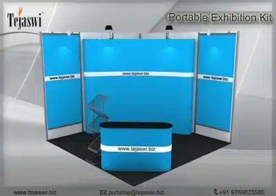 9 SQ mtr Portable exhibition booth