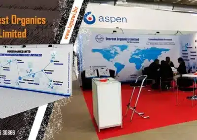 Everest Organics Limited CPHIWW Pharma Portable Exhibition Kit Germany
