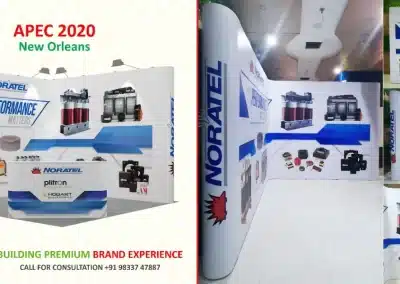 Portable Exhibition Stand USA New Orleans Setup
