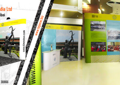 9 Square Meter L Shaped Portable Exhibition Kit