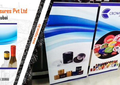 Crown Closures Portable Banner