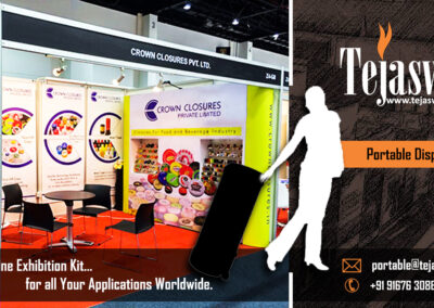 Food Packaging Portable Exhibition Kit