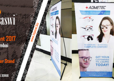 Haitech Solutions Portable X Banner Stand
