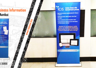 ICIS Reed Business Information Portable Luxury Banner Stand