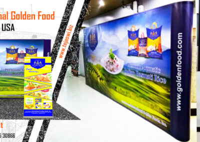 International Golden Food USA Portable Exhibition Kit