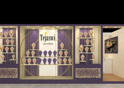 Gems, jewellery, Diamond Exhibition Stall Designer IIJS India Mumbai