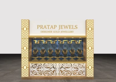 Gems, jewellery, Diamond Exhibition Stall Designer IIJS India Mumbai