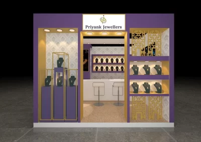 Gems, jewellery, Diamond Exhibition Stall Designer IIJS India Mumbai