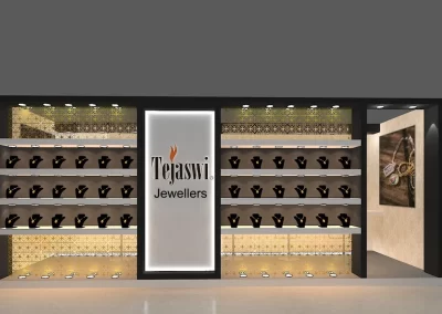 Gems, jewellery, Diamond Exhibition Stall Designer IIJS India Mumbai