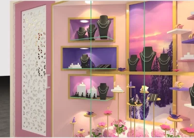 Gems, jewellery, Diamond Exhibition Stall Designer IIJS India Mumbai