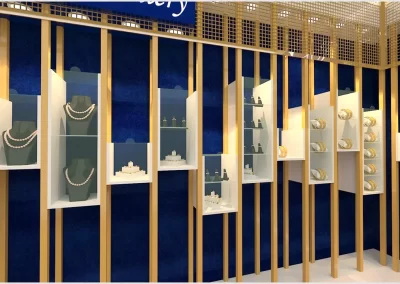 Gems, jewellery, Diamond Exhibition Stall Designer IIJS India Mumbai