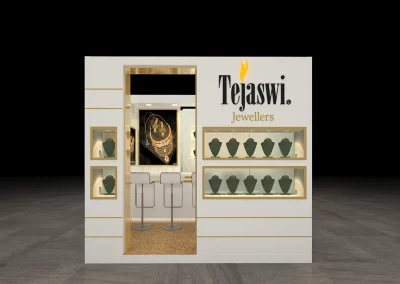 Gems, jewellery, Diamond Exhibition Stall Designer IIJS India Mumbai