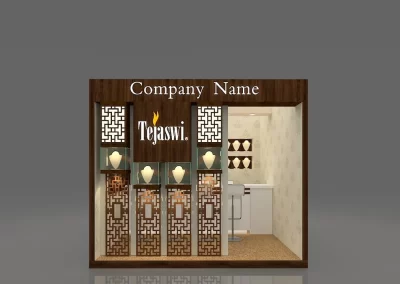 Gems, jewellery, Diamond Exhibition Stall Designer IIJS India Mumbai