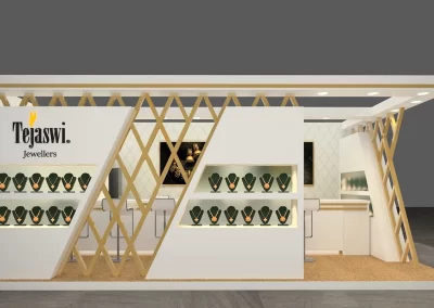 Gems, jewellery, Diamond Exhibition Stall Designer IIJS India Mumbai