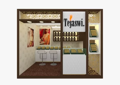 Gems, jewellery, Diamond Exhibition Stall Designer IIJS India Mumbai