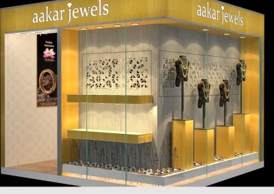 Gems, jewellery, Diamond Exhibition Stall Designer IIJS India Mumbai