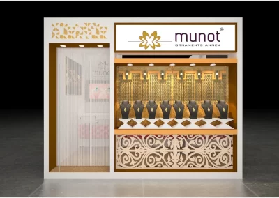 Gems, jewellery, Diamond Exhibition Stall Designer IIJS India Mumbai