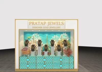 Gems, jewellery, Diamond Exhibition Stall Designer IIJS India Mumbai