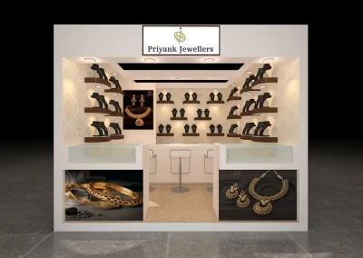Gems, jewellery, Diamond Exhibition Stall Designer IIJS India Mumbai