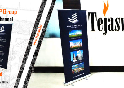 LCP Group Chennai Brand Banner Standee