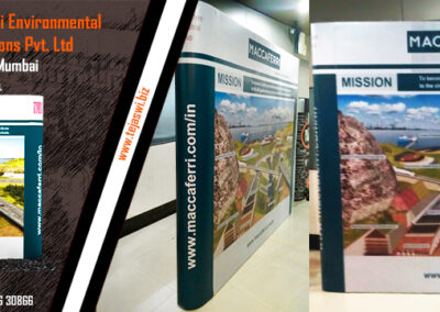 Maccaferri Environmental Solutions Portable Reusable Backdrop