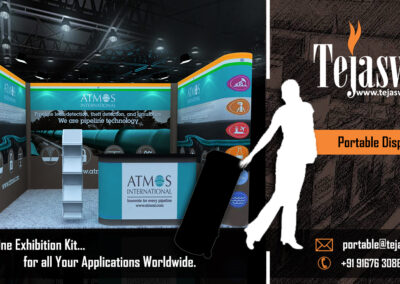 Portable Exhibition Kit India 9 Square Meter Shell Scheme